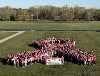 The DMS Pink Living Ribbon